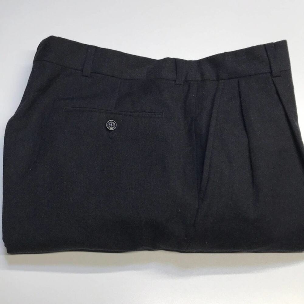 NAUTICA Men’s 36 x 30 Gray Wool Dress Pants